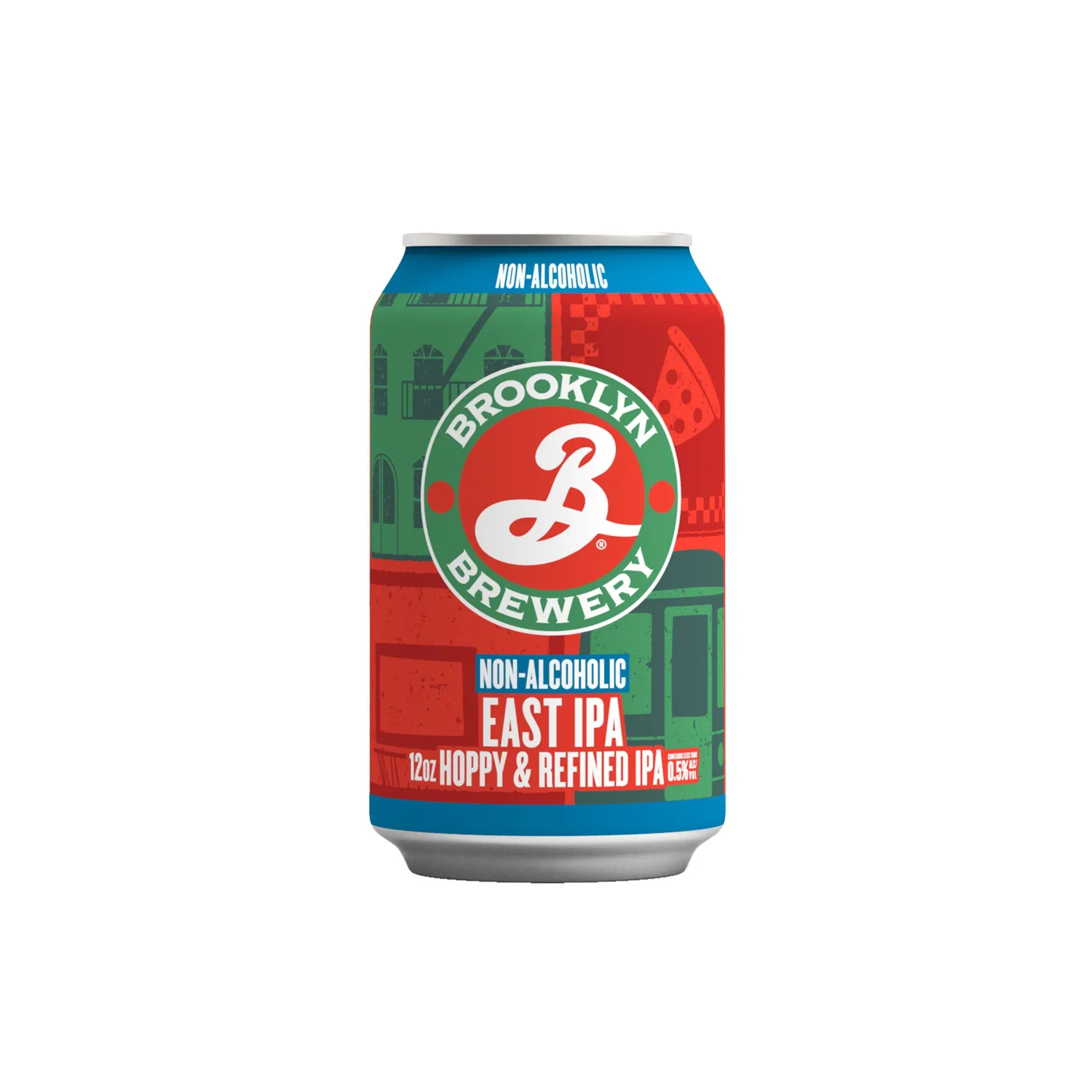 Brooklyn East IPA bière sans alcool 6x33cl agrumes