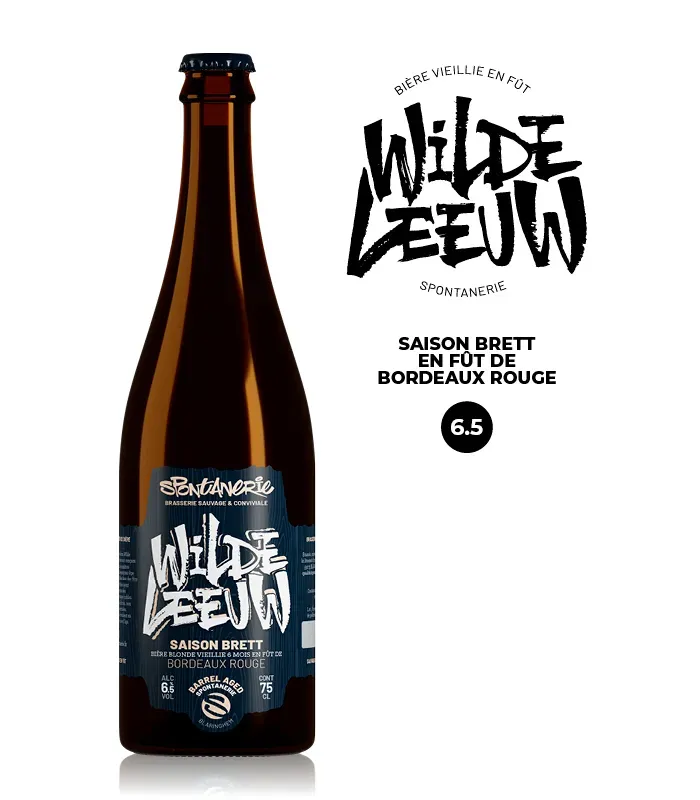 Anosteké Wilde Leeuw Saison Brett bière blonde fermière