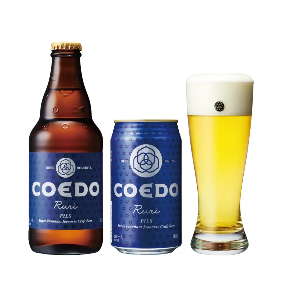 Coedo Ruri bière pils 6x33,3cl blonde nette