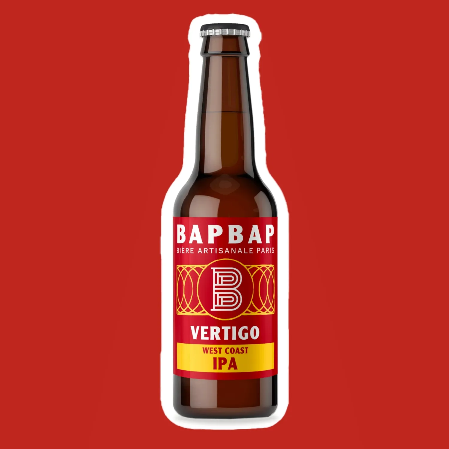 BAPBAP Vertigo West Coast IPA bière 12x33cl