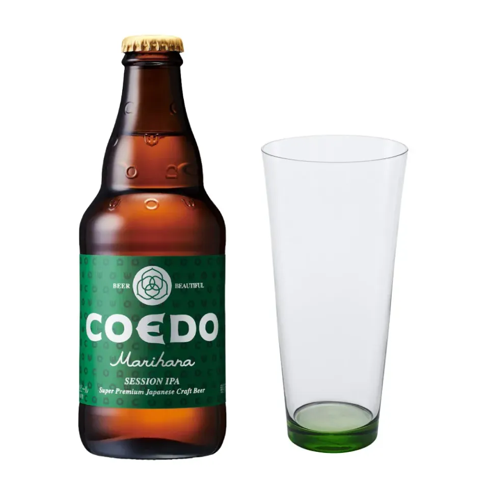 Coedo Sghr Koiki Marihana coffret verre bière session ipa