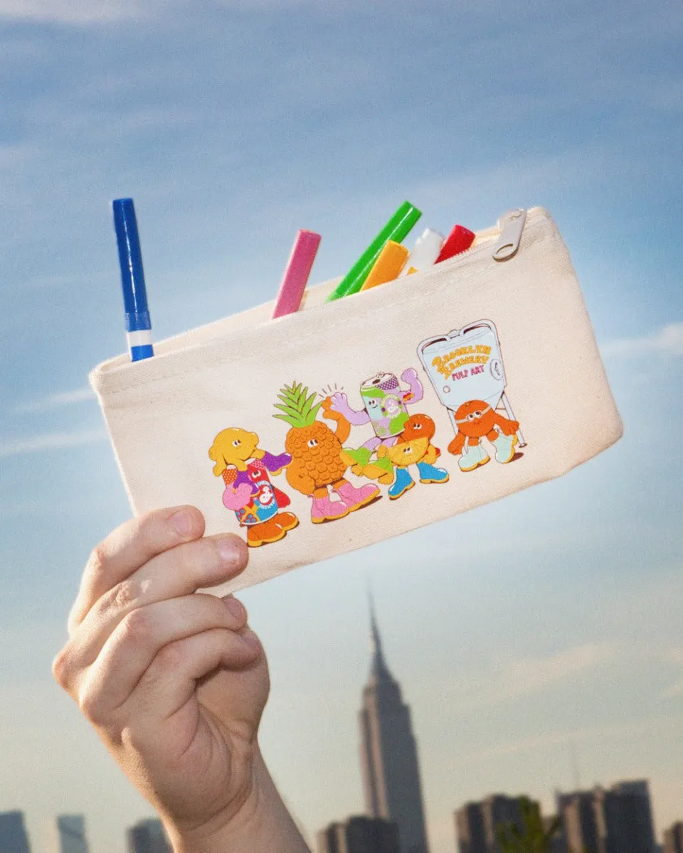 Brooklyn Pulp Art pochette zip Lauren Martin