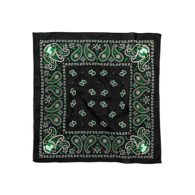 Brooklyn Brewery bandana foulard coton noir 54 cm