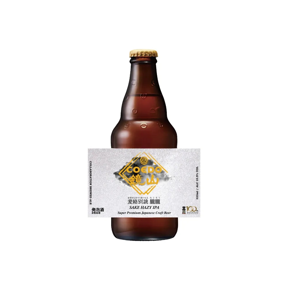 Coedo Mugikara Rourou bière Sake Hazy IPA 6 bouteilles 2023