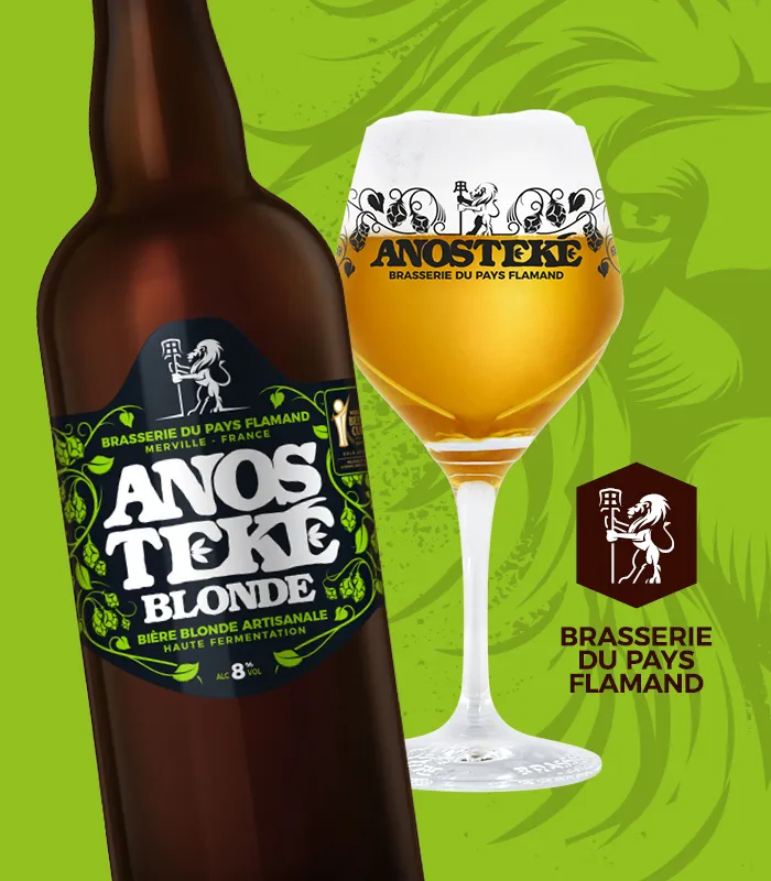 Anosteké Blonde bière blonde 33 cl 8°