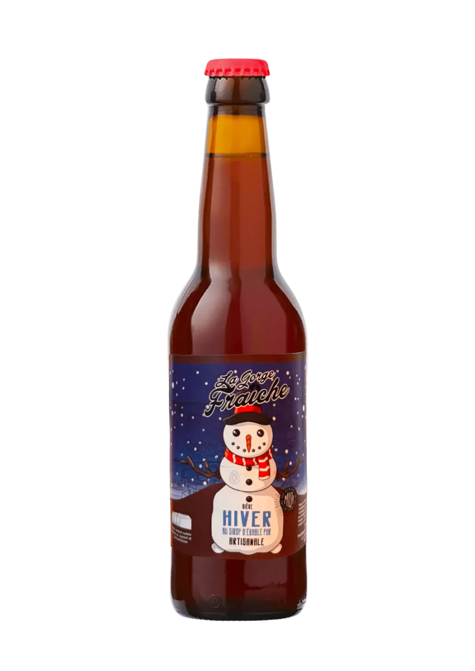 La Gorge Fraîche Bière Hiver érable – ambrée artisanale