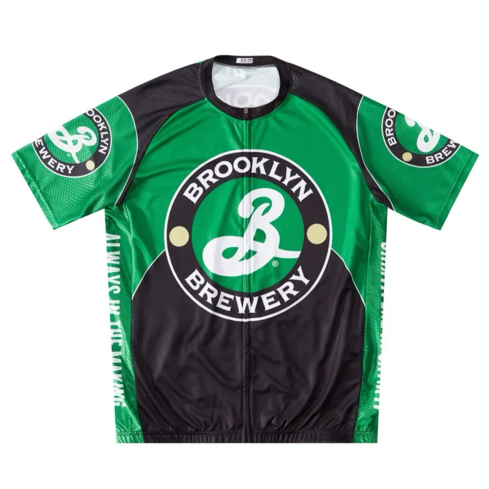 Brooklyn Retro Cycling maillot vélo respirant polyester