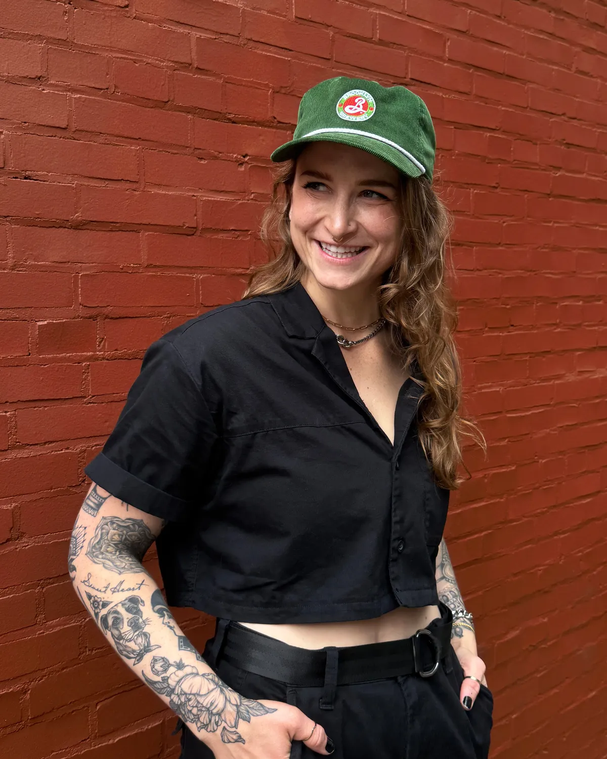 Brooklyn East IPA casquette velours côtelé snapback