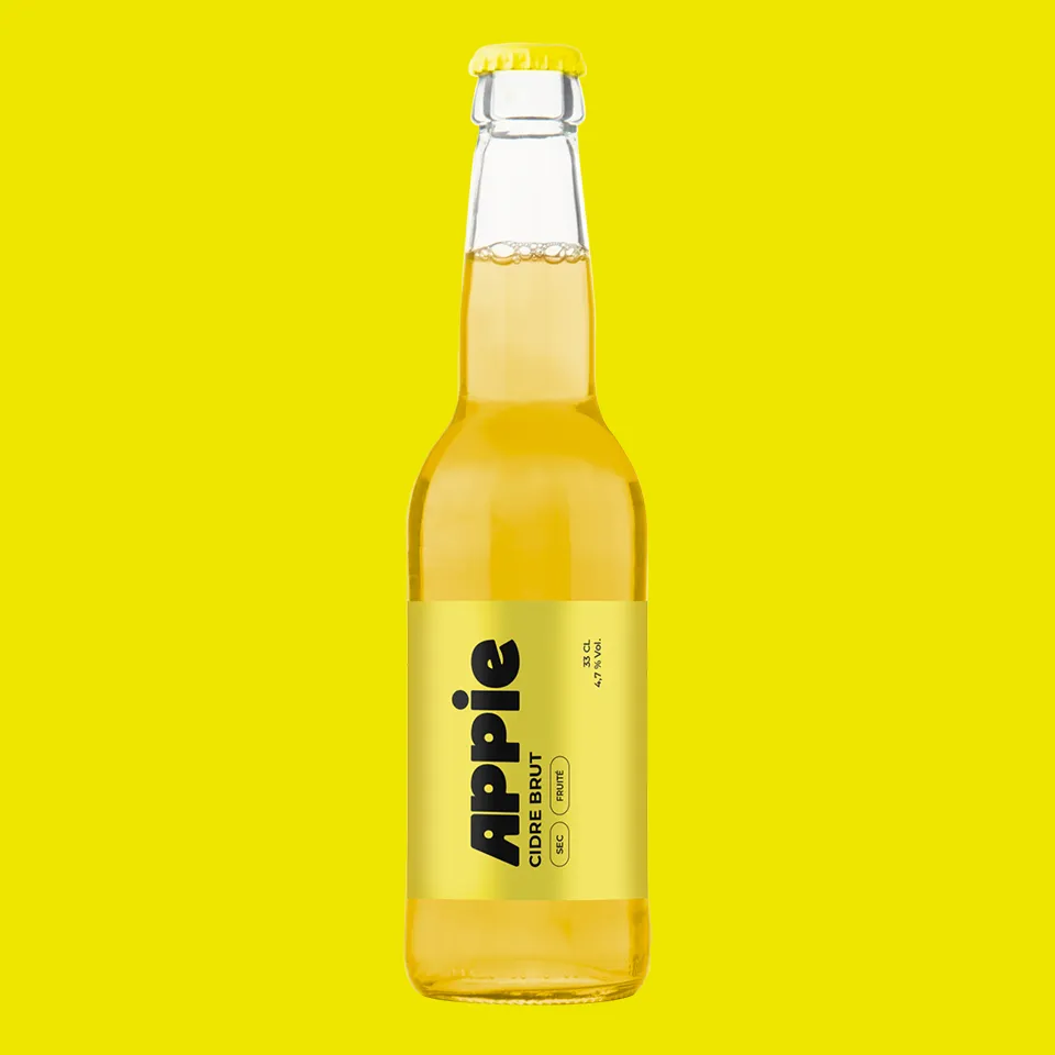 BAPBAP Cidre Brut 12x33cl pomme poiré
