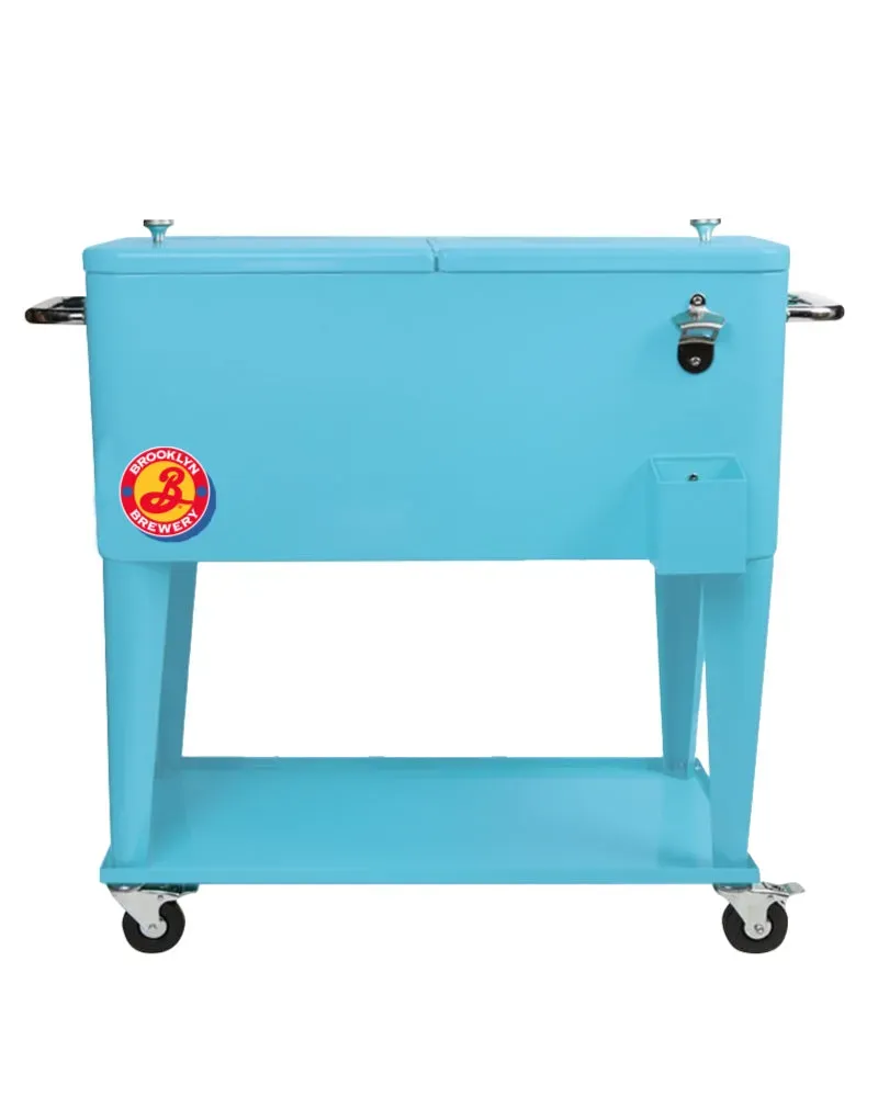 Brooklyn Summer Ale glacière chariot métal 75 L