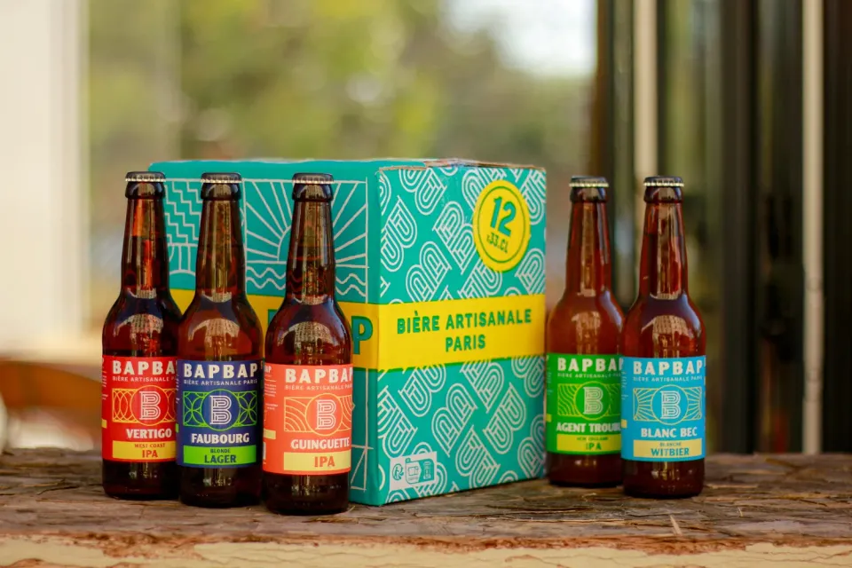 BAPBAP Pack Découverte artisanales 12x33cl 6 styles craft