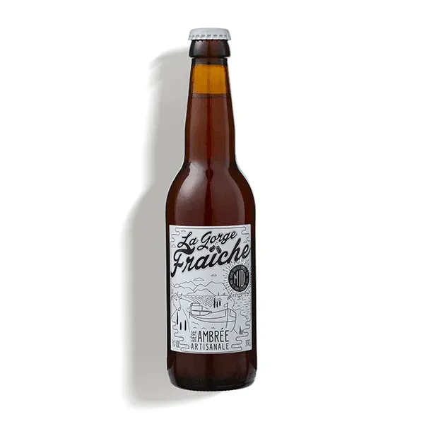 La Gorge Fraîche bière ambrée maltée