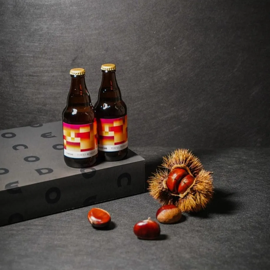 Coedo Touei Roman 2023 bière mild 6 bouteilles châtaigne