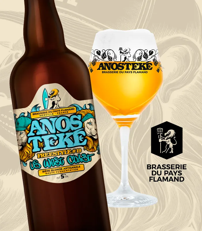 Anosteké Freestyle #19 bière blonde agrumes