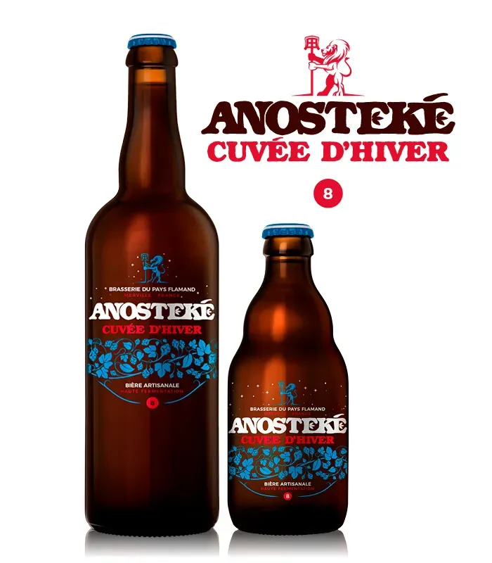 Anosteké Cuvée d’Hiver bière ambrée épicée
