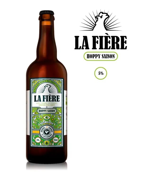Anosteke La Fière Hoppy Saison bière saison poivrée