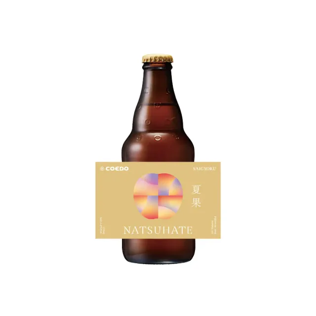 Coedo Natsuhate 2024 biere 6 bouteilles à la poire