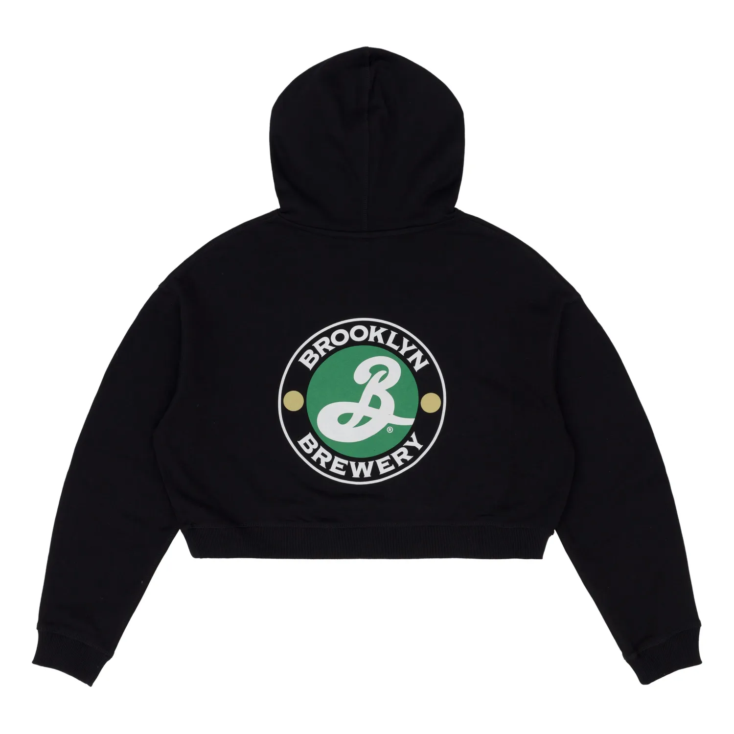 Brooklyn Brewery sweat cropped hoodie femme coton S-XL