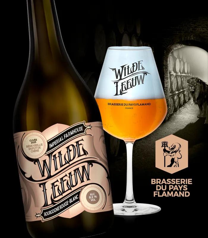Anosteke Wilde Leeuw Farmhouse bière 75cl fermière
